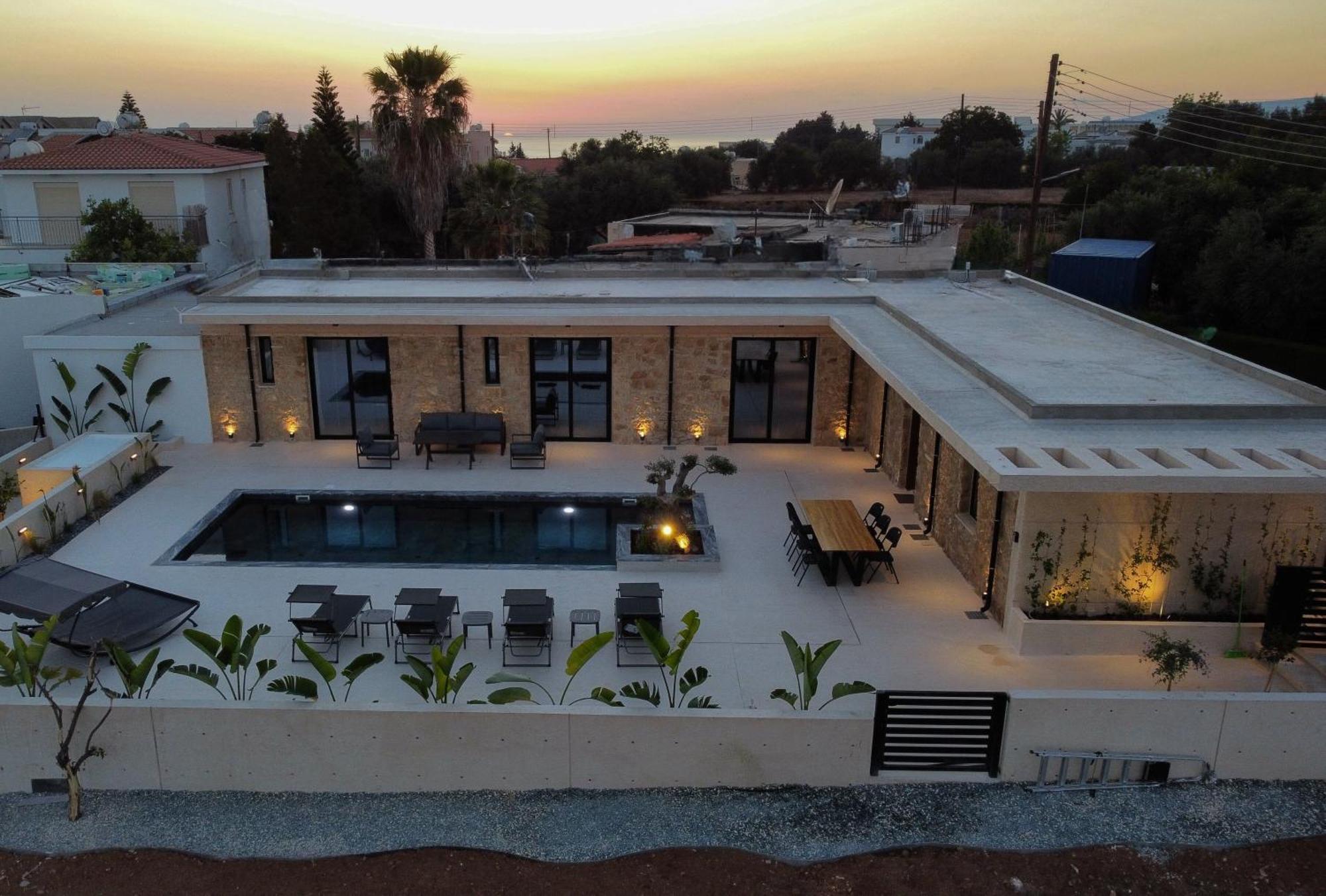 Phaedrus Living Olive Grove Luxury Villa بافوس المظهر الخارجي الصورة
